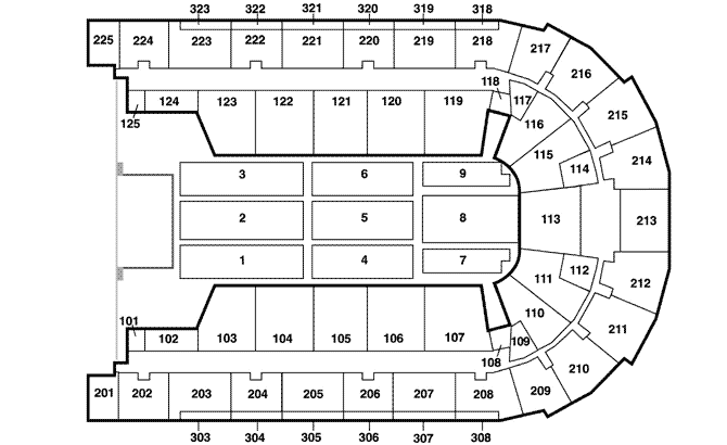 Boardwalk Hall Seating Chart Luke Bryan