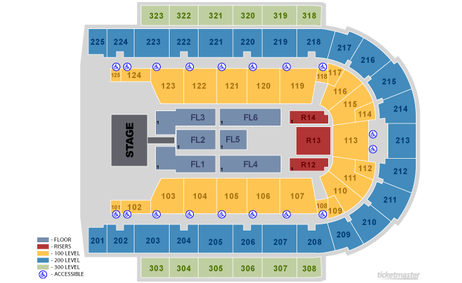 Def Leppard Seating Chart