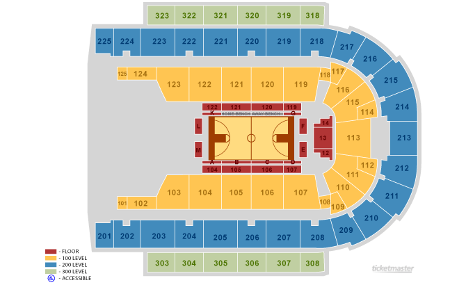 Boardwalk Hall Seating Chart