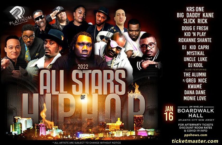 All Stars of Hip Hop ft. Big Daddy Kane, KRS-ONE & More