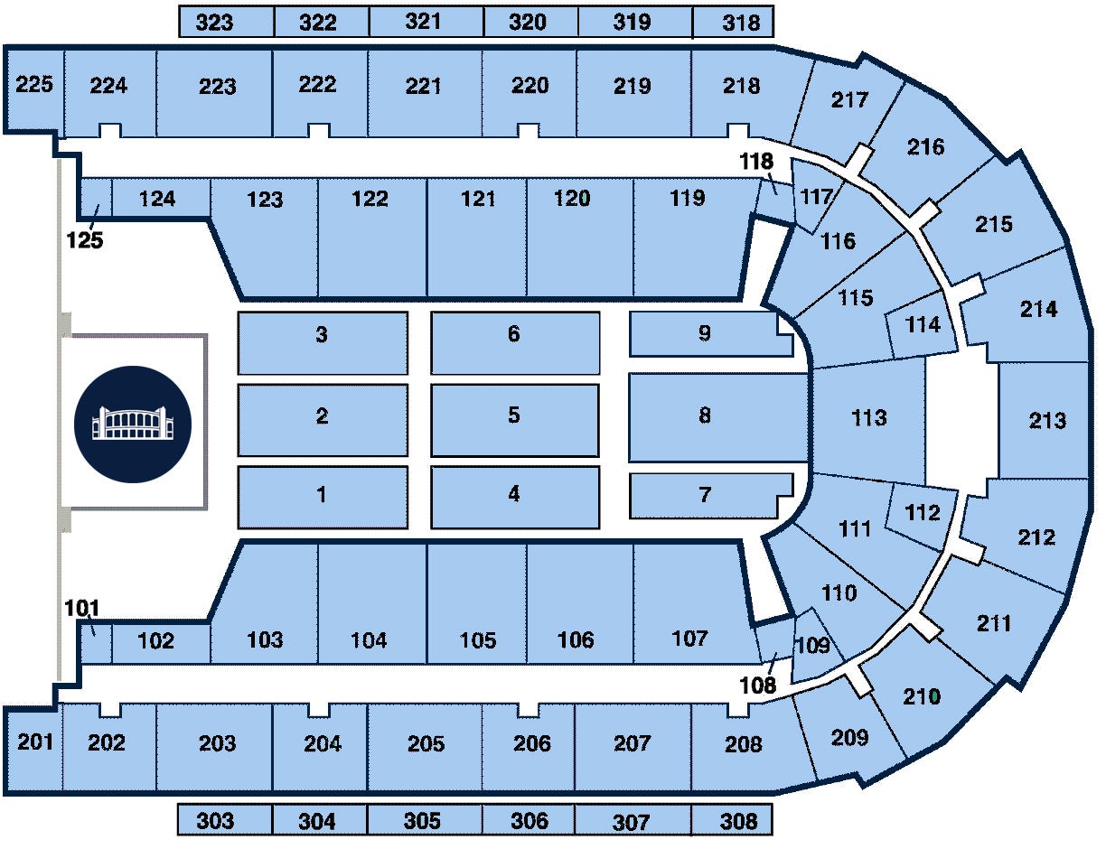 Seating Charts Boardwalk Hall