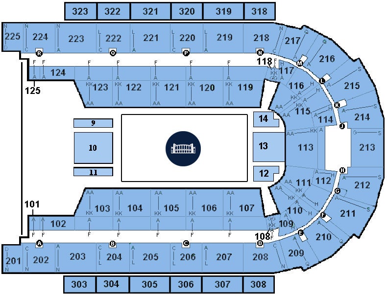 Seating Charts Boardwalk Hall