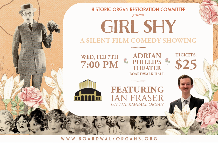 Girl Shy: A Silent Film Comedy Showing