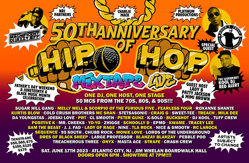 More Info for 50th Anniversary Hip Hop Mixtape Tour
